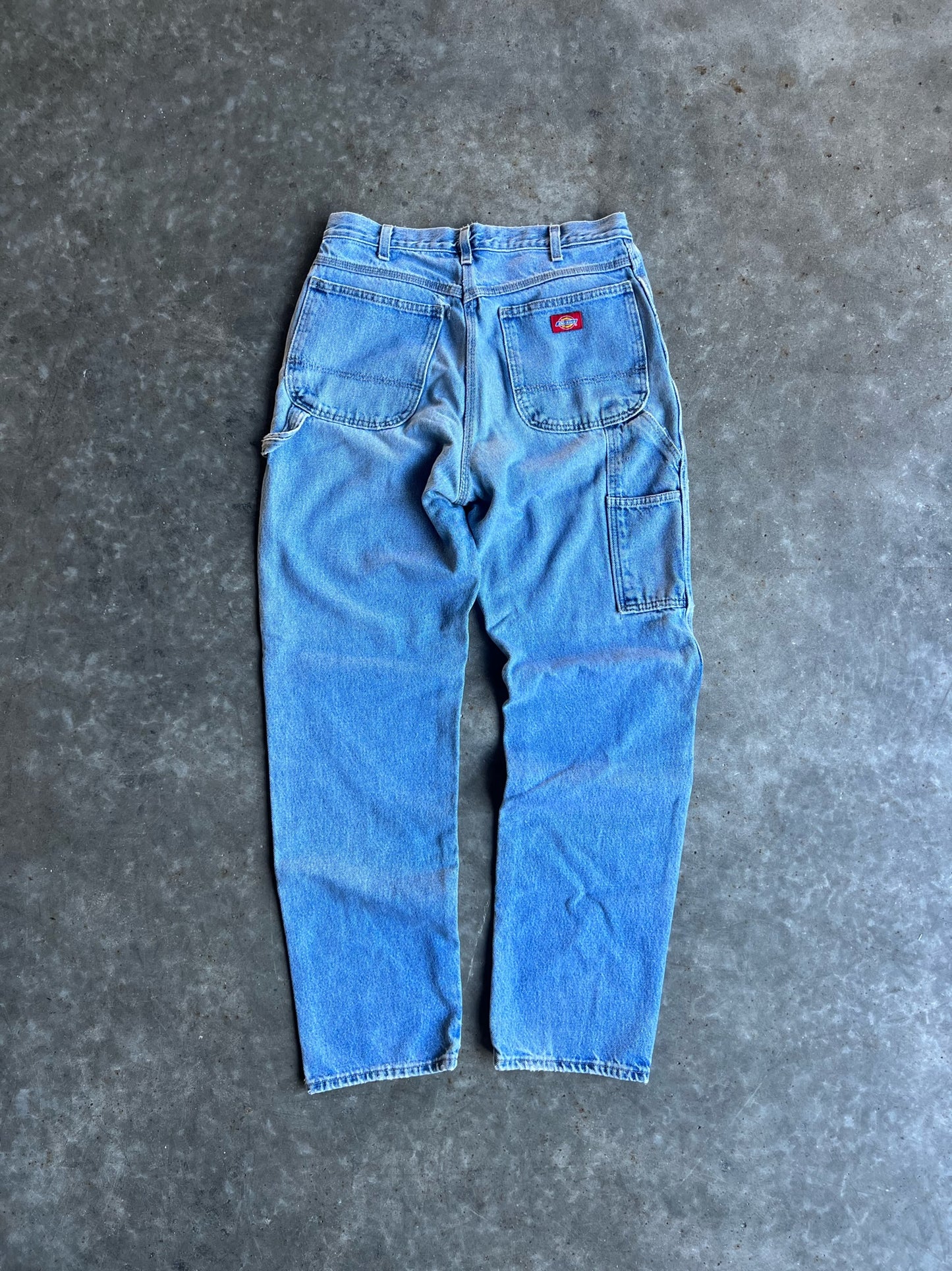 Vintage Light Wash Dickies Carpenter Pants - 32