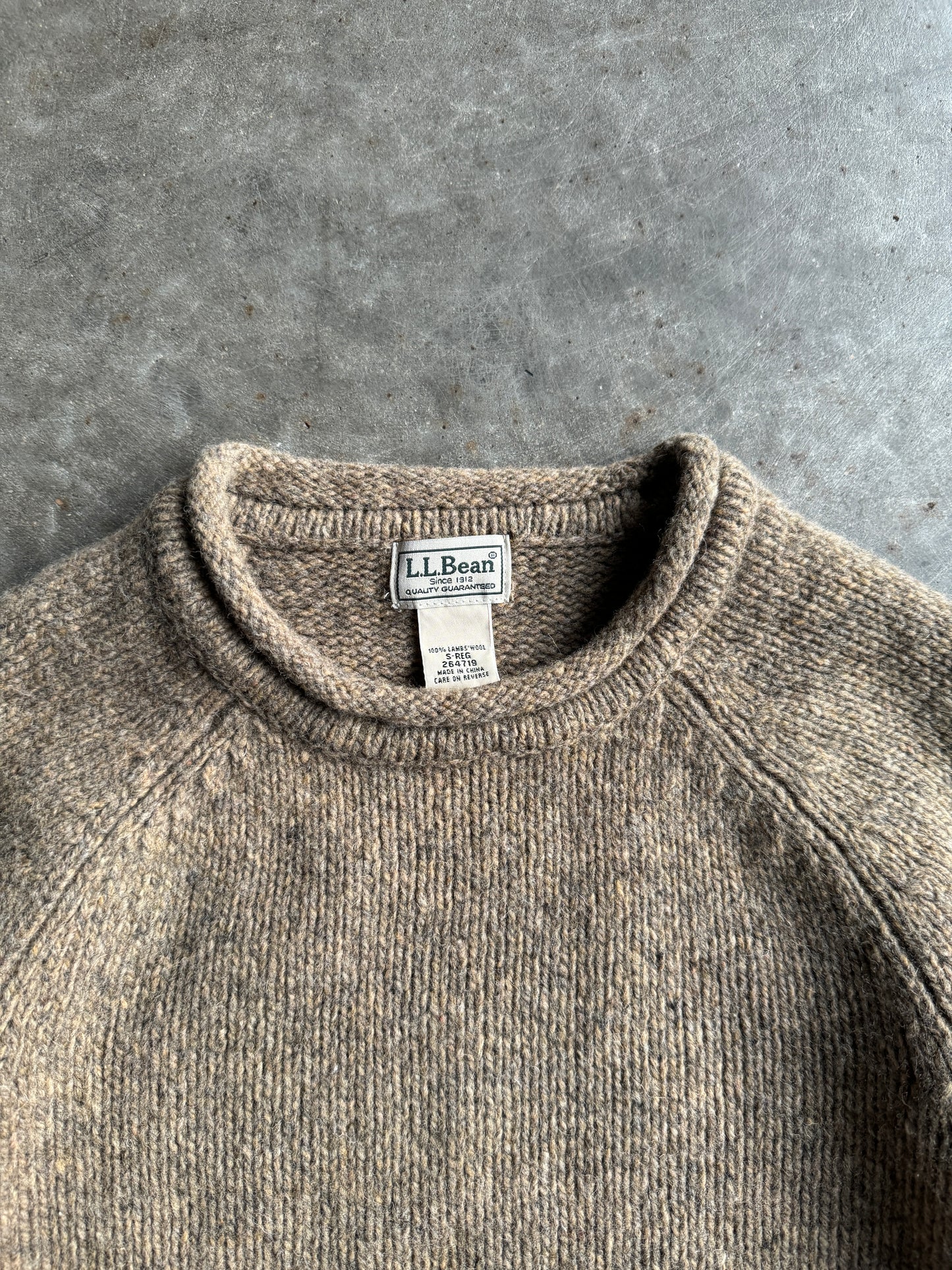 Vintage LL Bean Knit Sweater - S