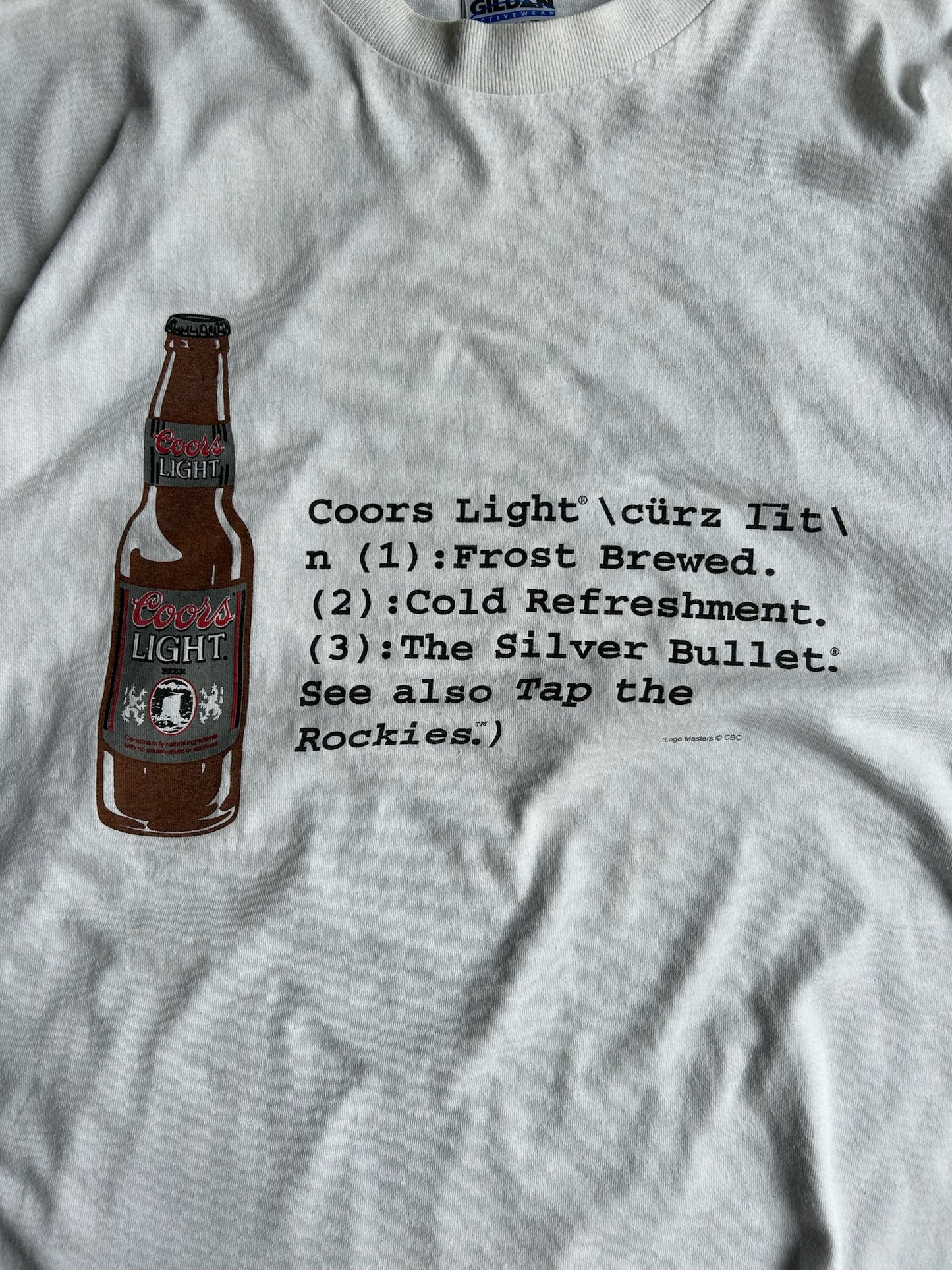 Vintage Coors Light Definition Shirt - XL