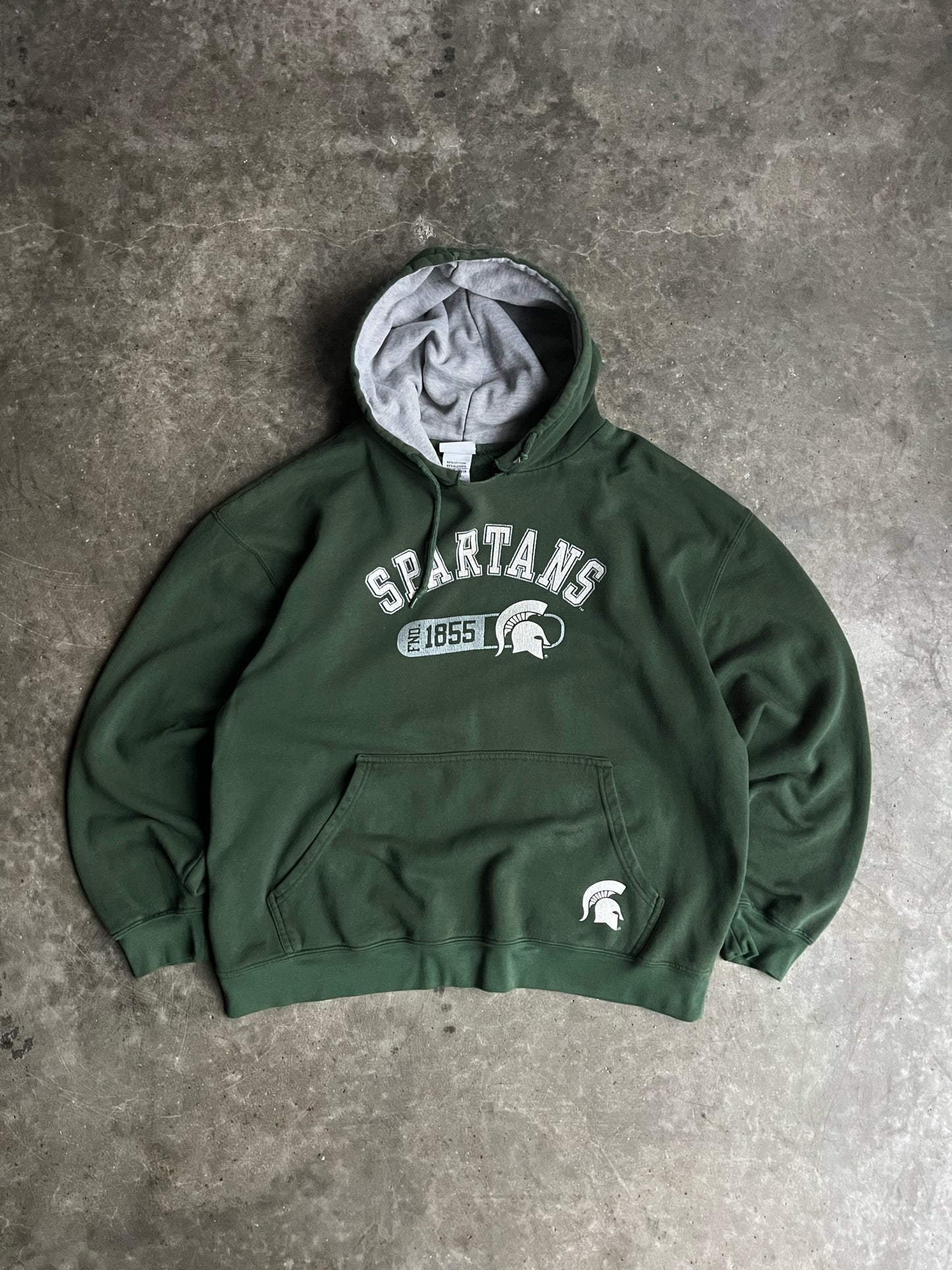 Vintage Michigan Spartans Hoodie - XL