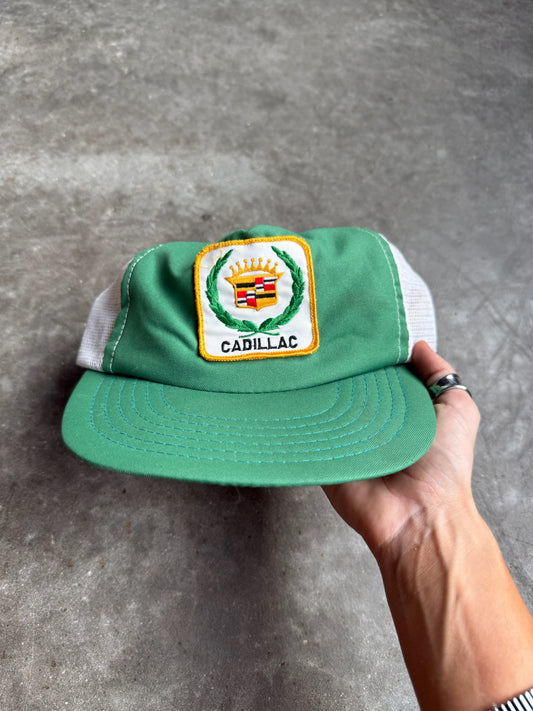 Vintage Cadillac Trucker Snapback Hat