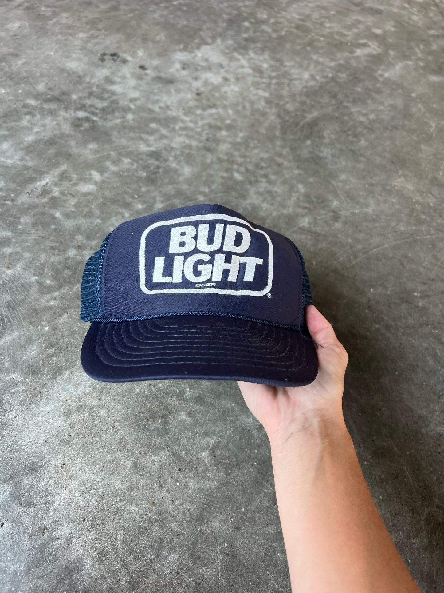 Bud Light Mesh Snapback Hat