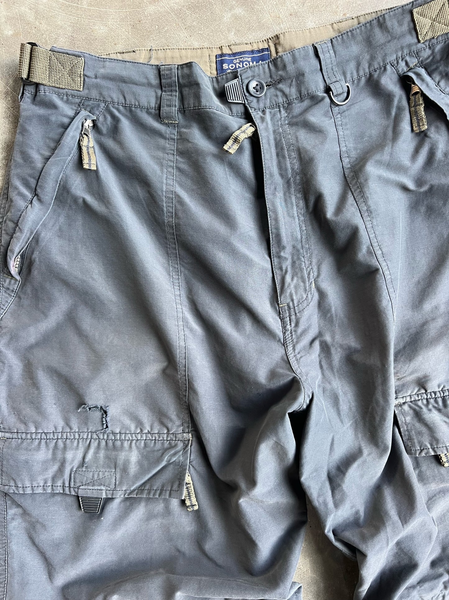 Vintage Sonoma Detachable Leg Cargo Pants - 34