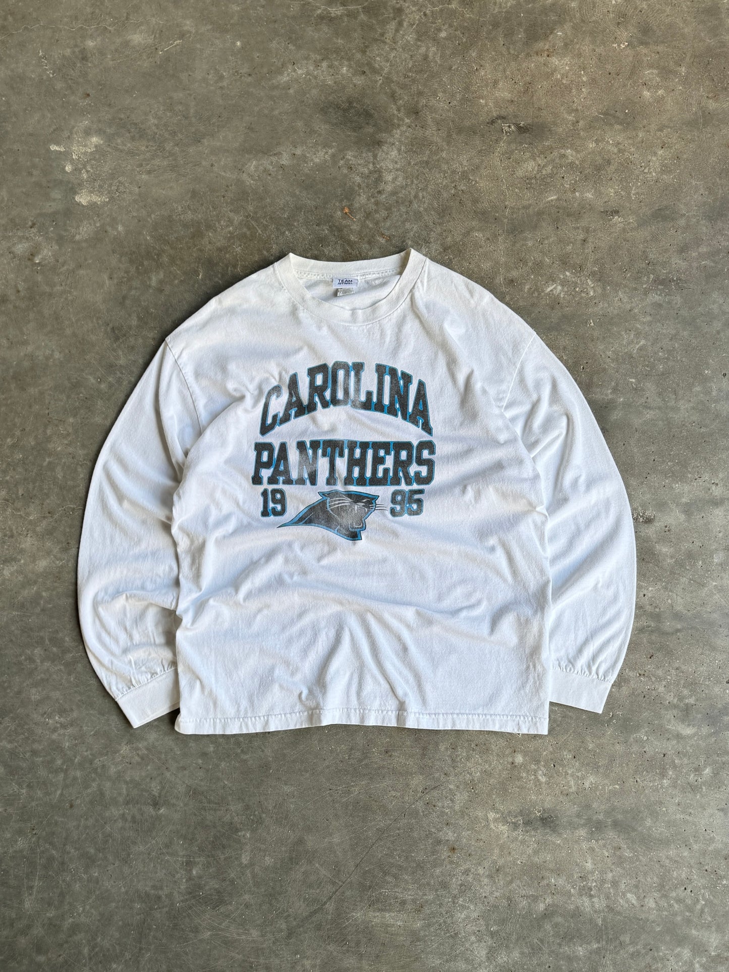 Vintage Carolina Panthers Long Sleeve Shirt - XL