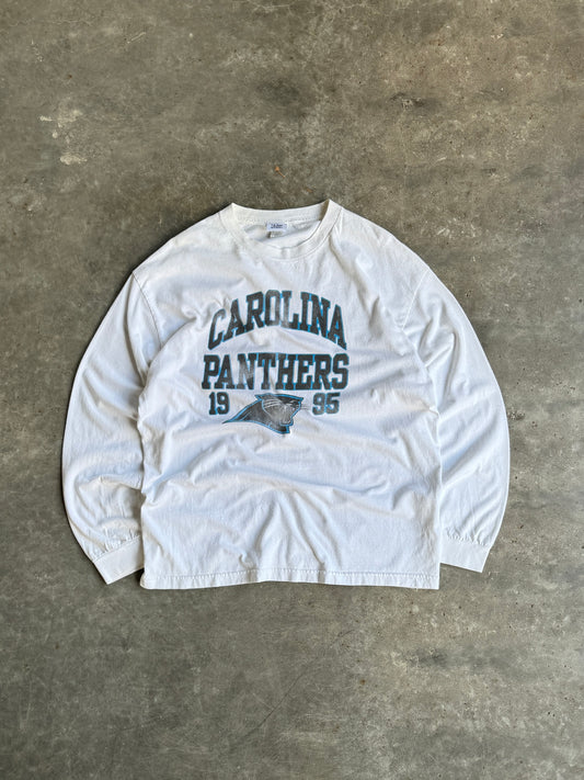 Vintage Carolina Panthers Long Sleeve Shirt - XL