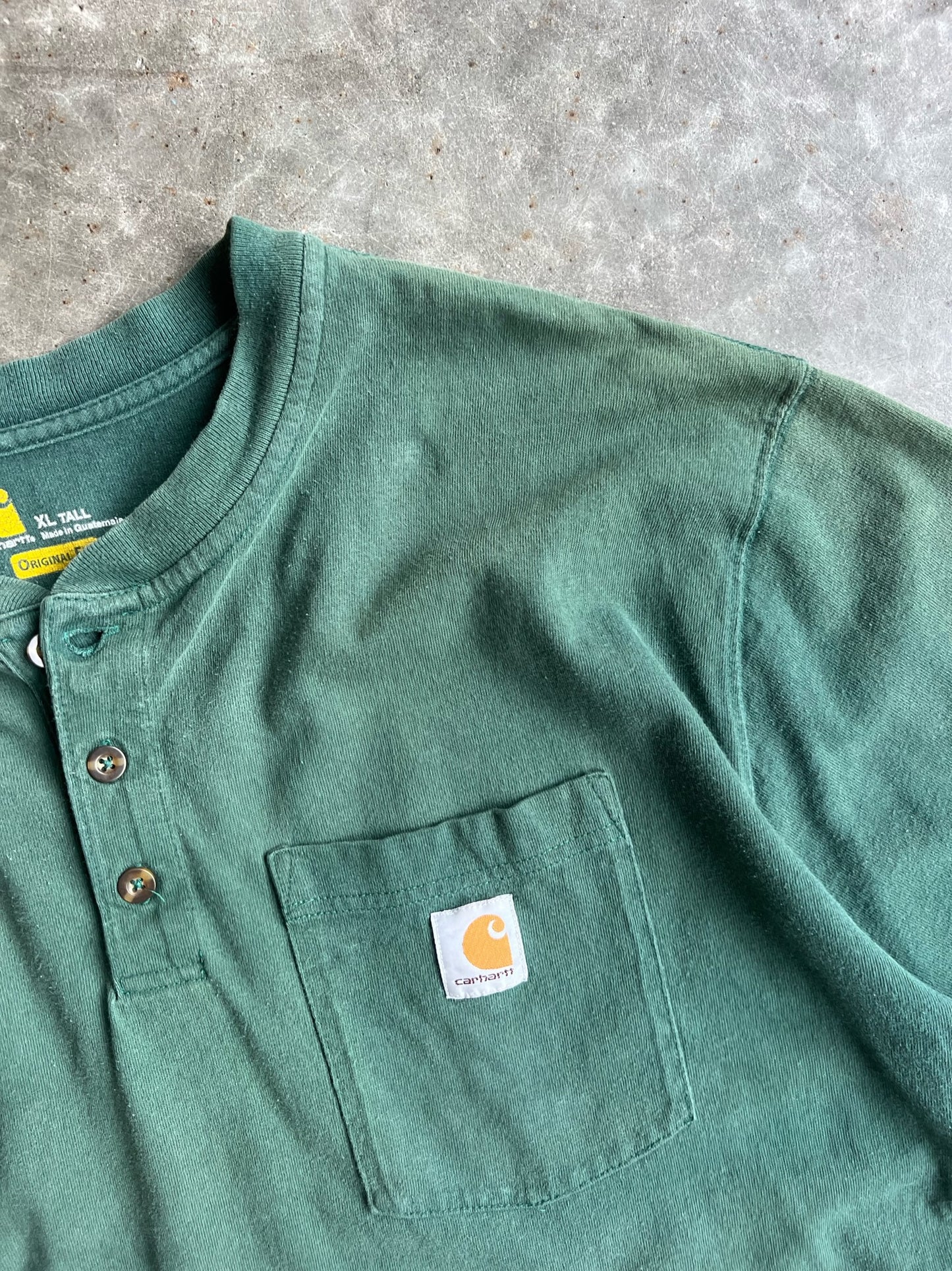 Green Cropped Edge Carhartt Shirt - XL