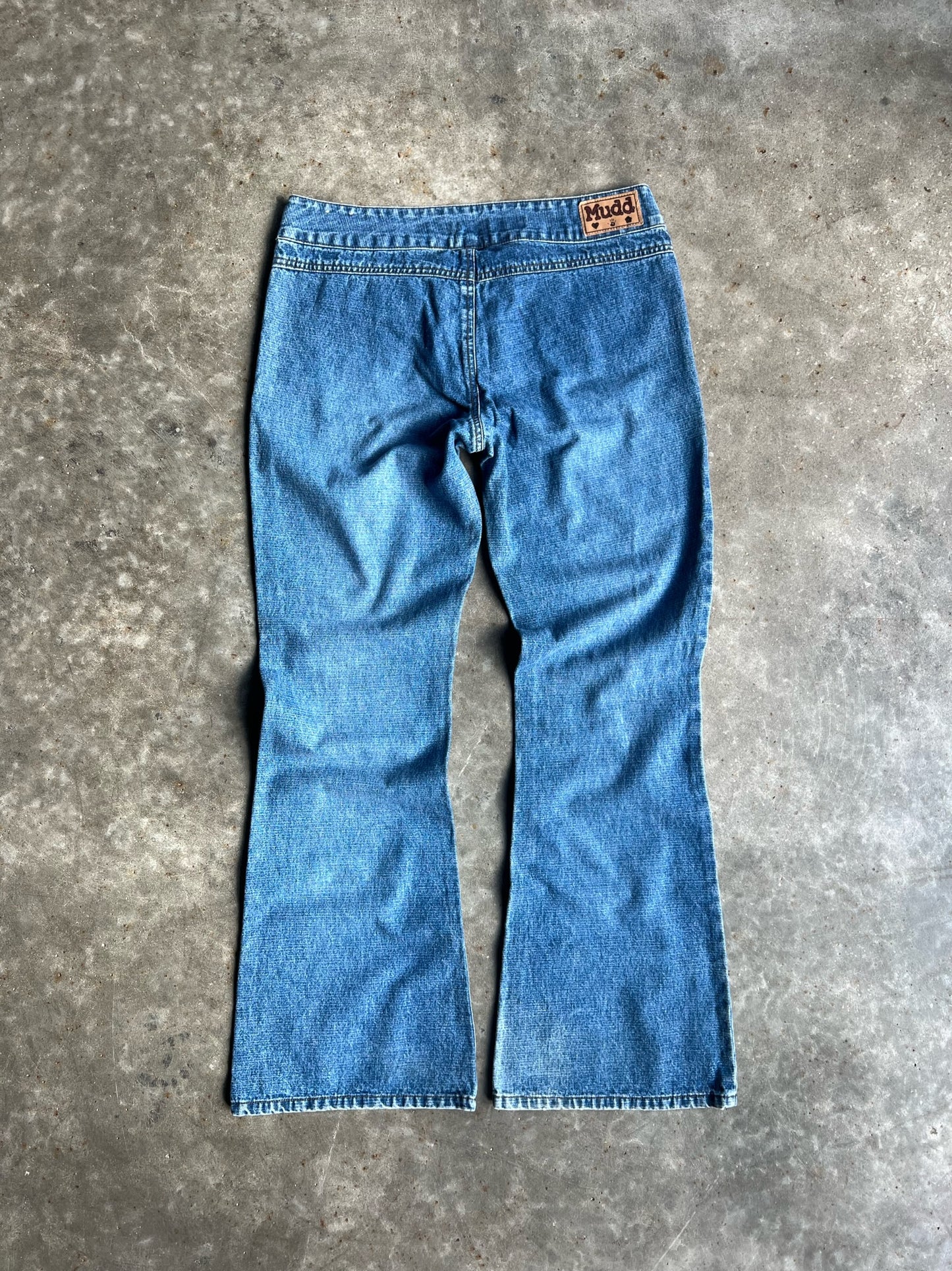 Vintage Mudd Darkwash Flare Pants - 34