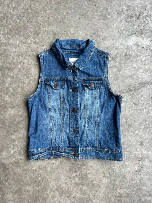 Vintage Cherokee Denim Vest - XL