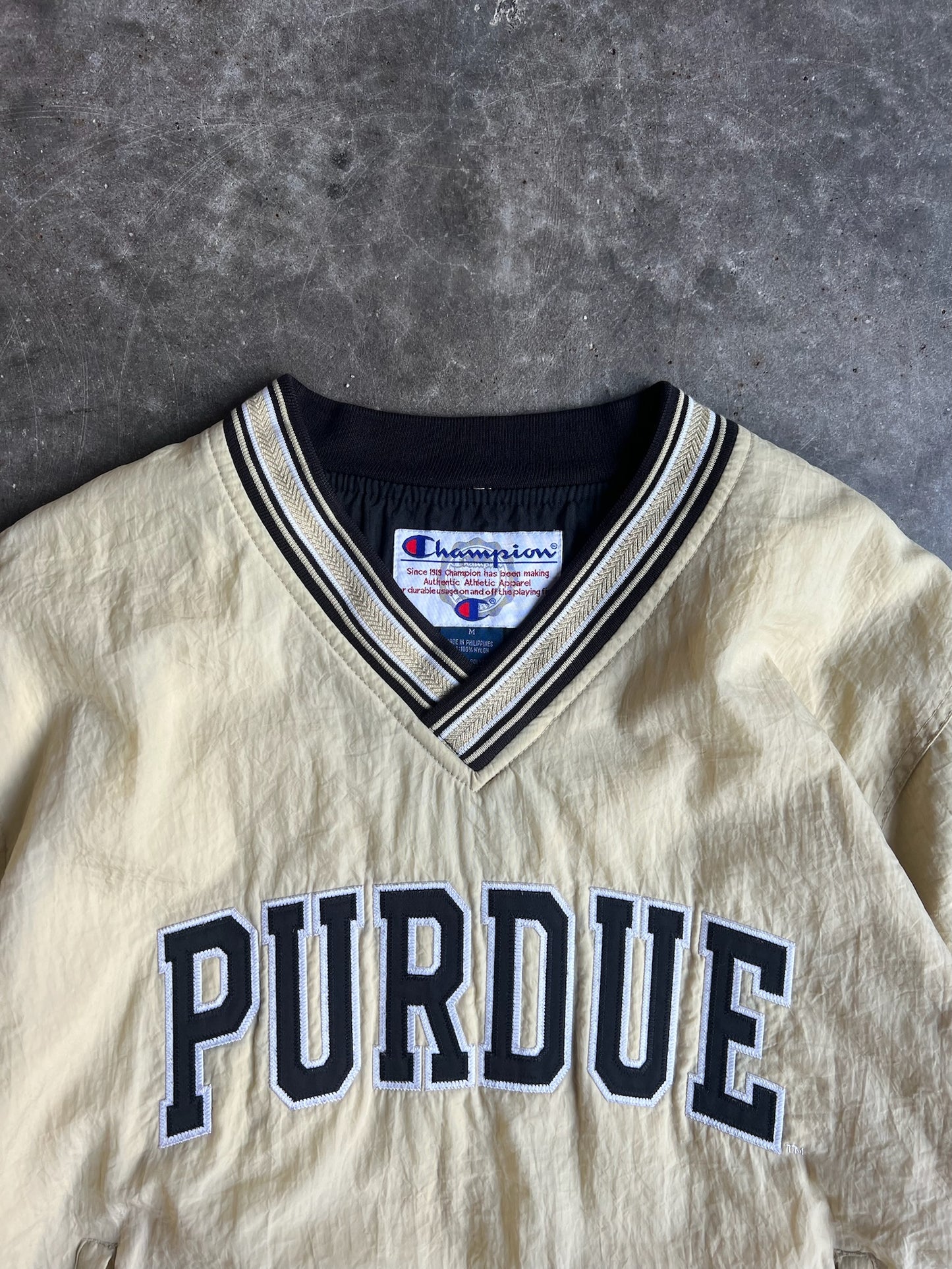 Vintage Champion Purdue Windbreaker - M