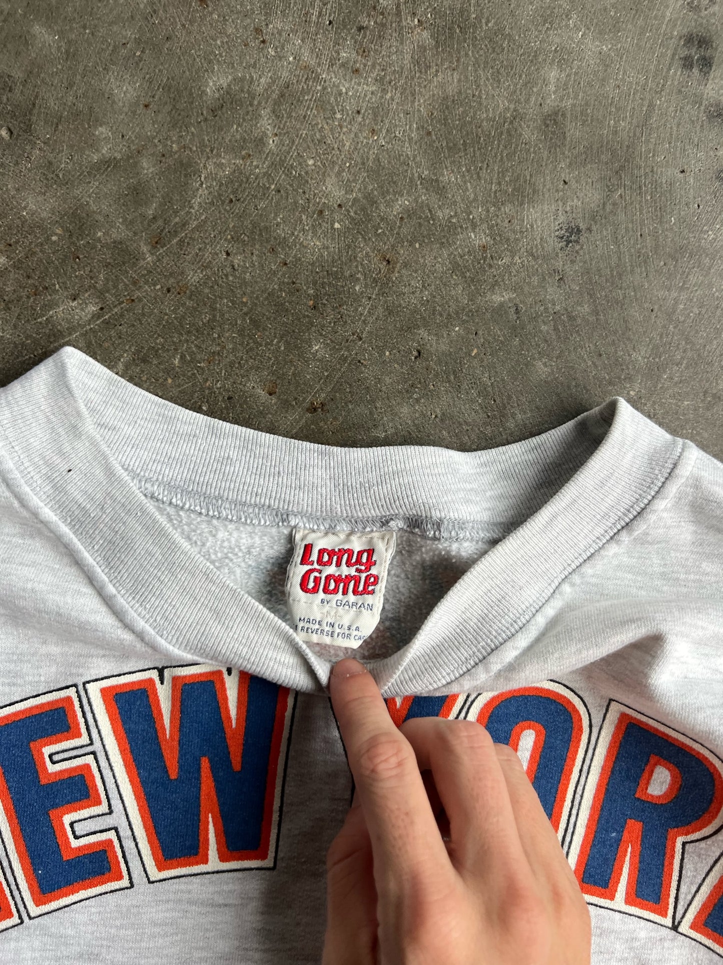 Vintage New York Mets Long Gone Crew - M