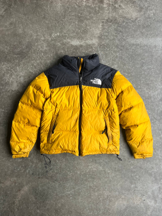 Vintage Yellow North Face Puffer Jacket - L