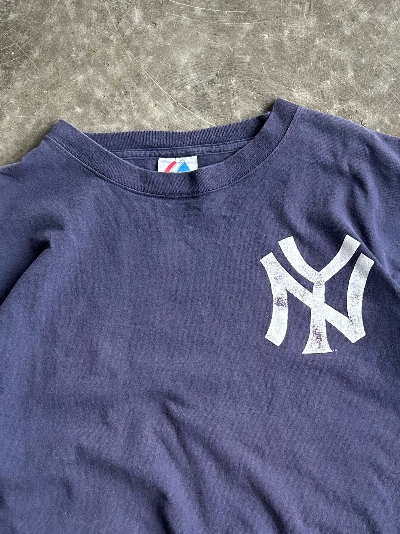 Vintage Faded NY Yankees Tee - XL