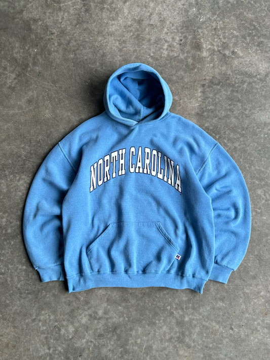 Vintage Blue North Carolina Hoodie - L