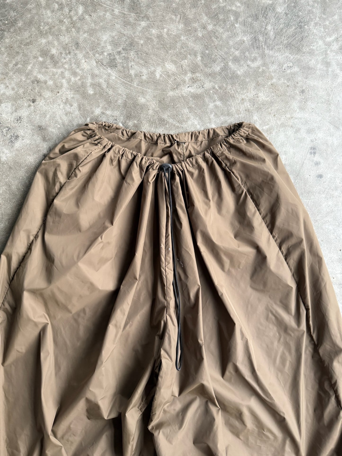 Vintage Light Brown Parachute Pants - 26