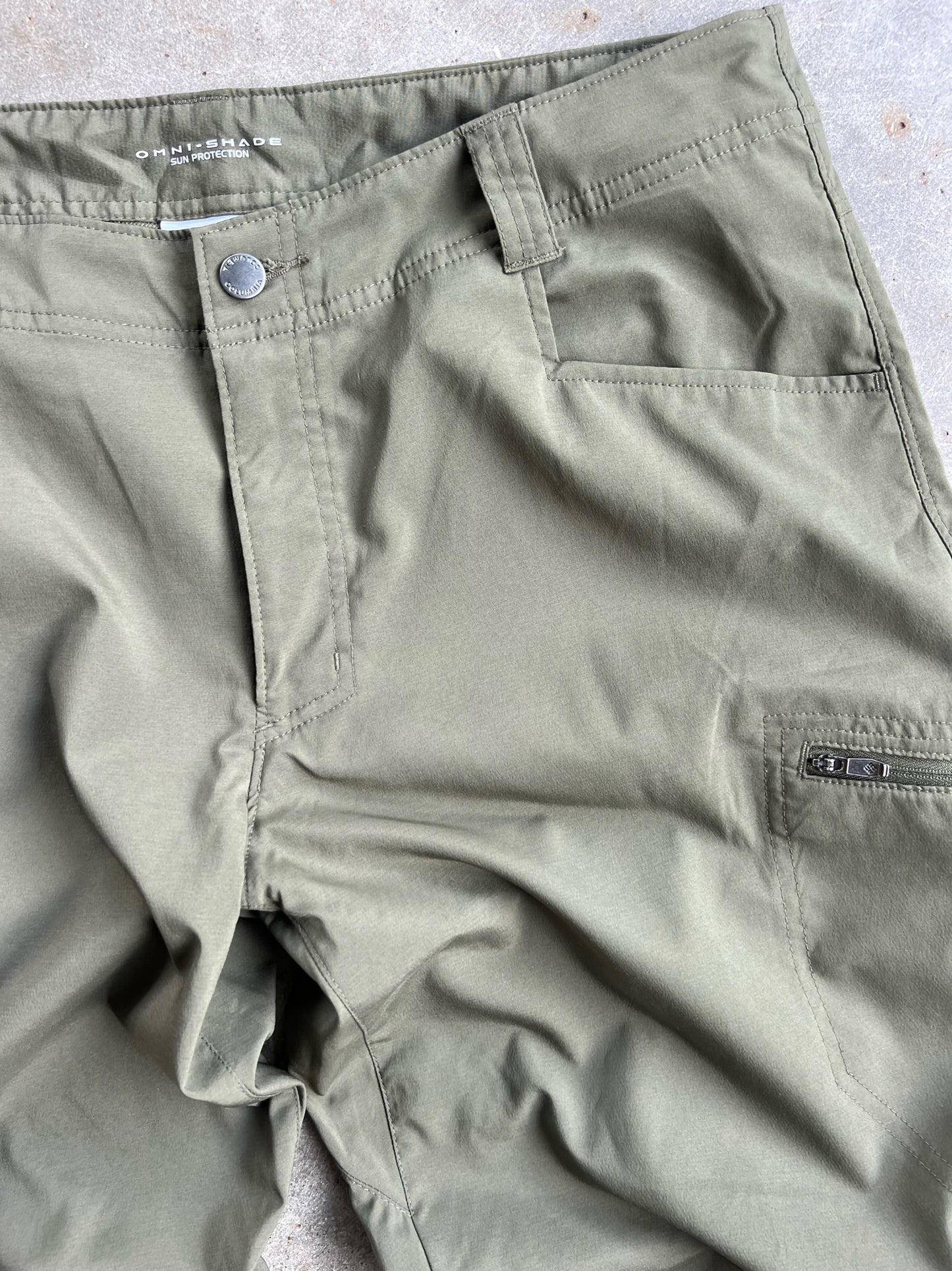 Olive Green Columbia Pants - 36