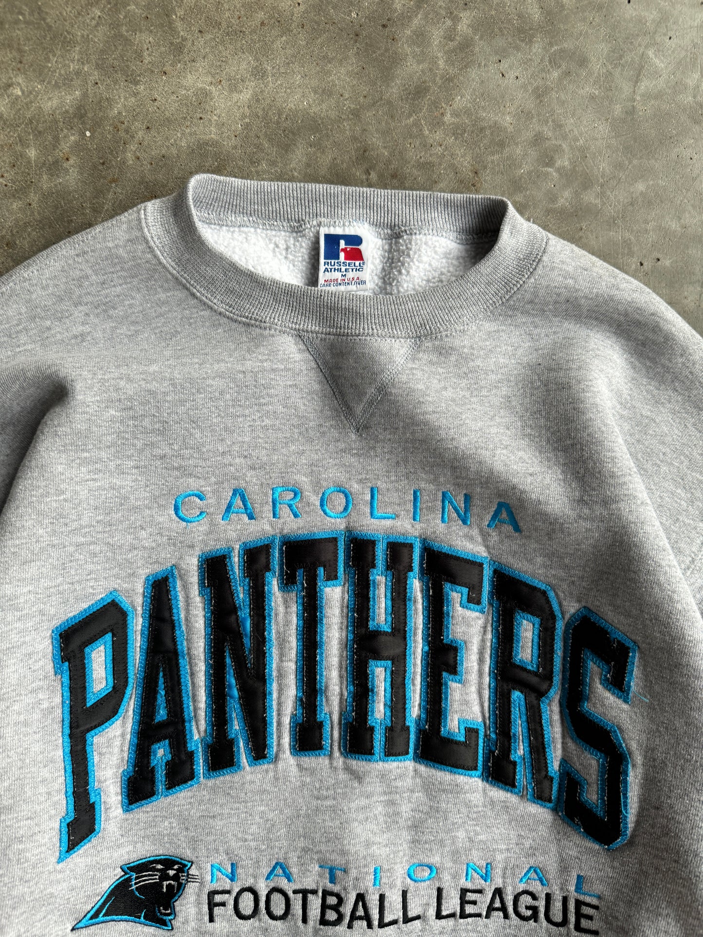 Vintage Carolina Panthers NFL Crew - M