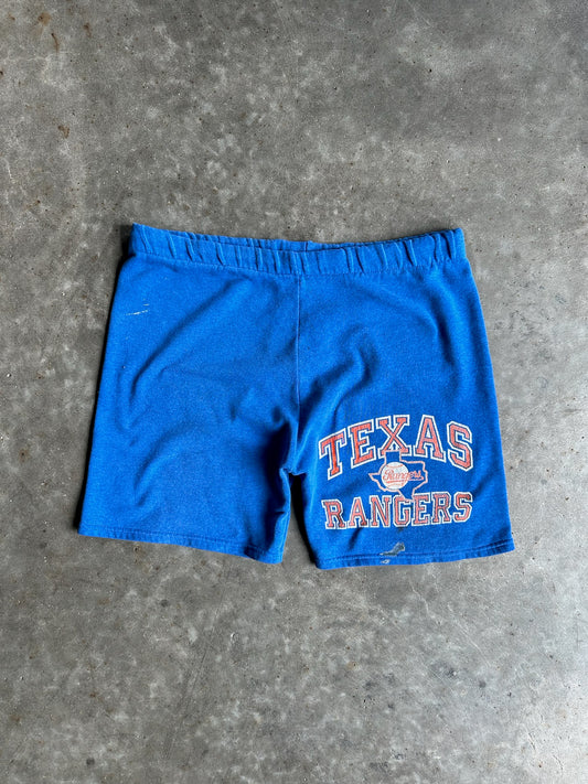 Vintage Reworked Texas Rangers Shorts - L