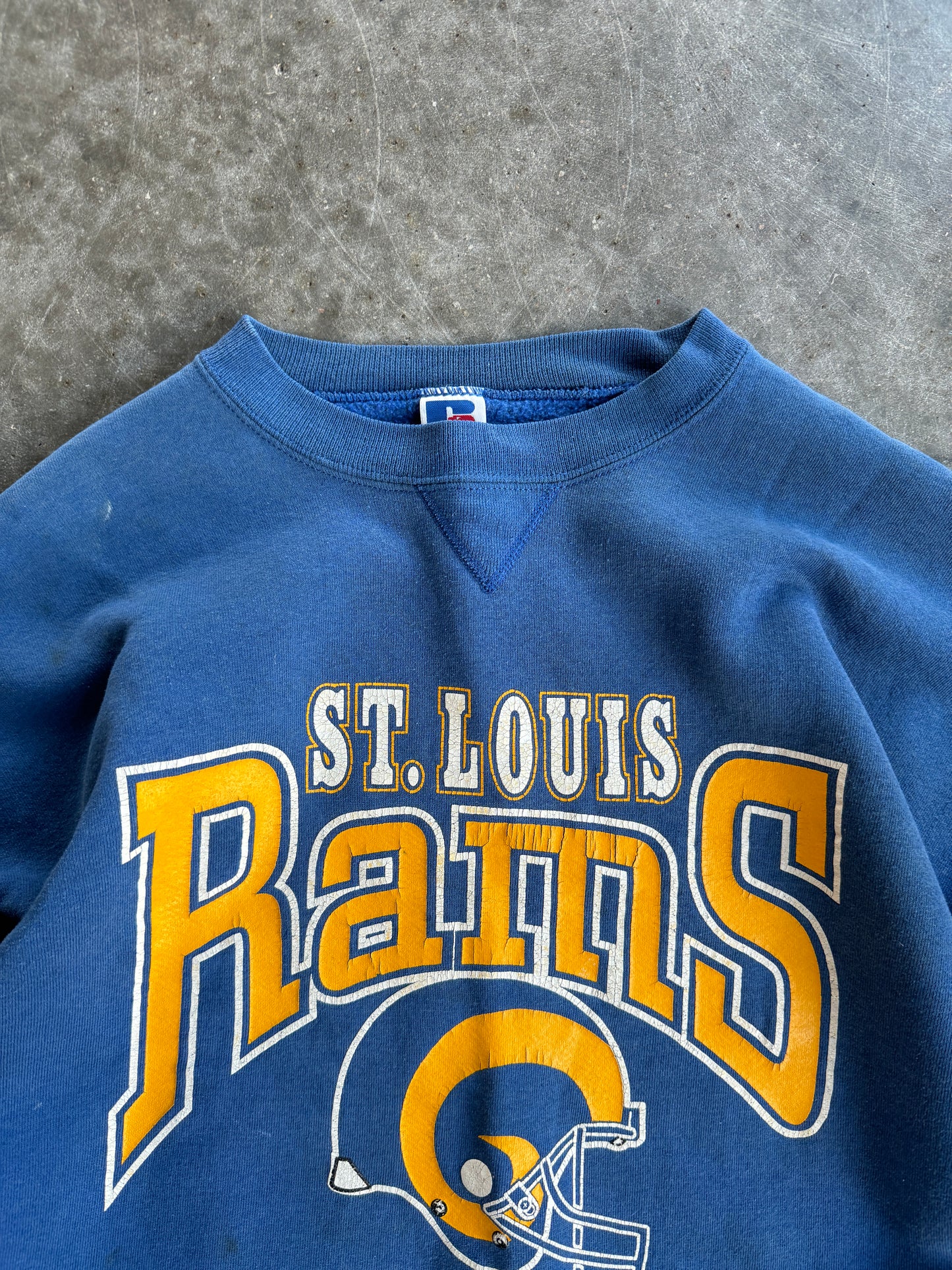 Vintage St. Louis Rams Crew - XL