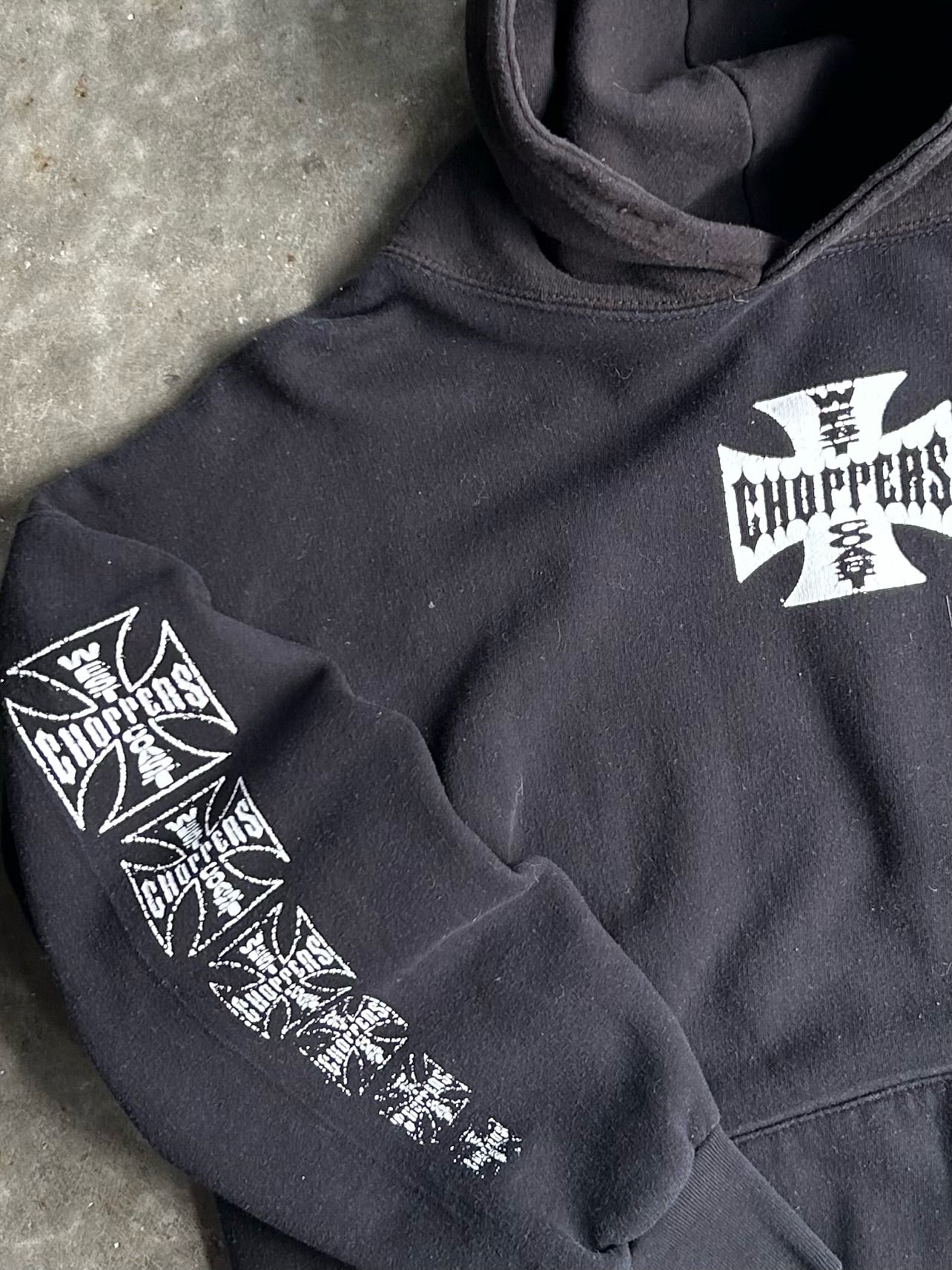 Vintage West Coast Chopper Hoodie - XXL