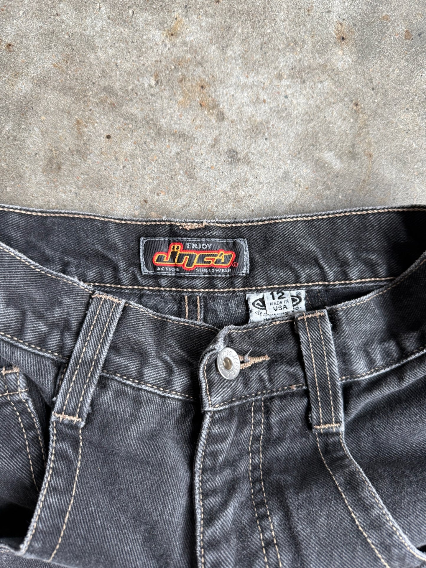 Vintage Black JNCO Denim Pants - 24