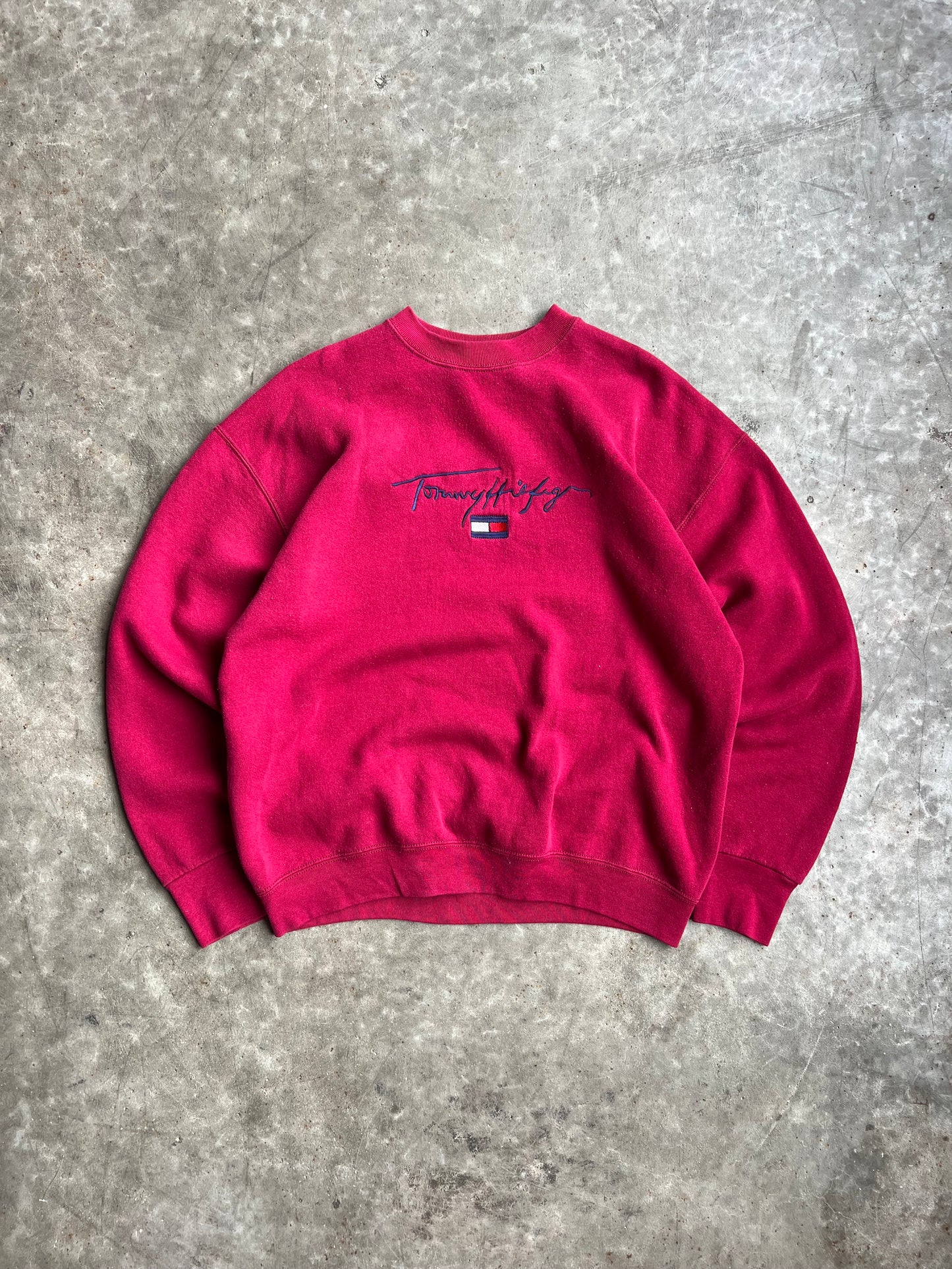 Vintage Tommy Hilfiger Crew - L