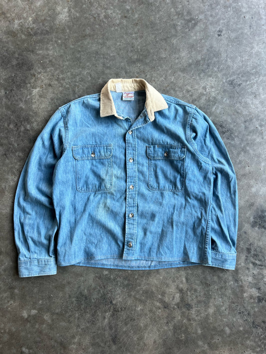 Vintage Prentiss Denim Top- M