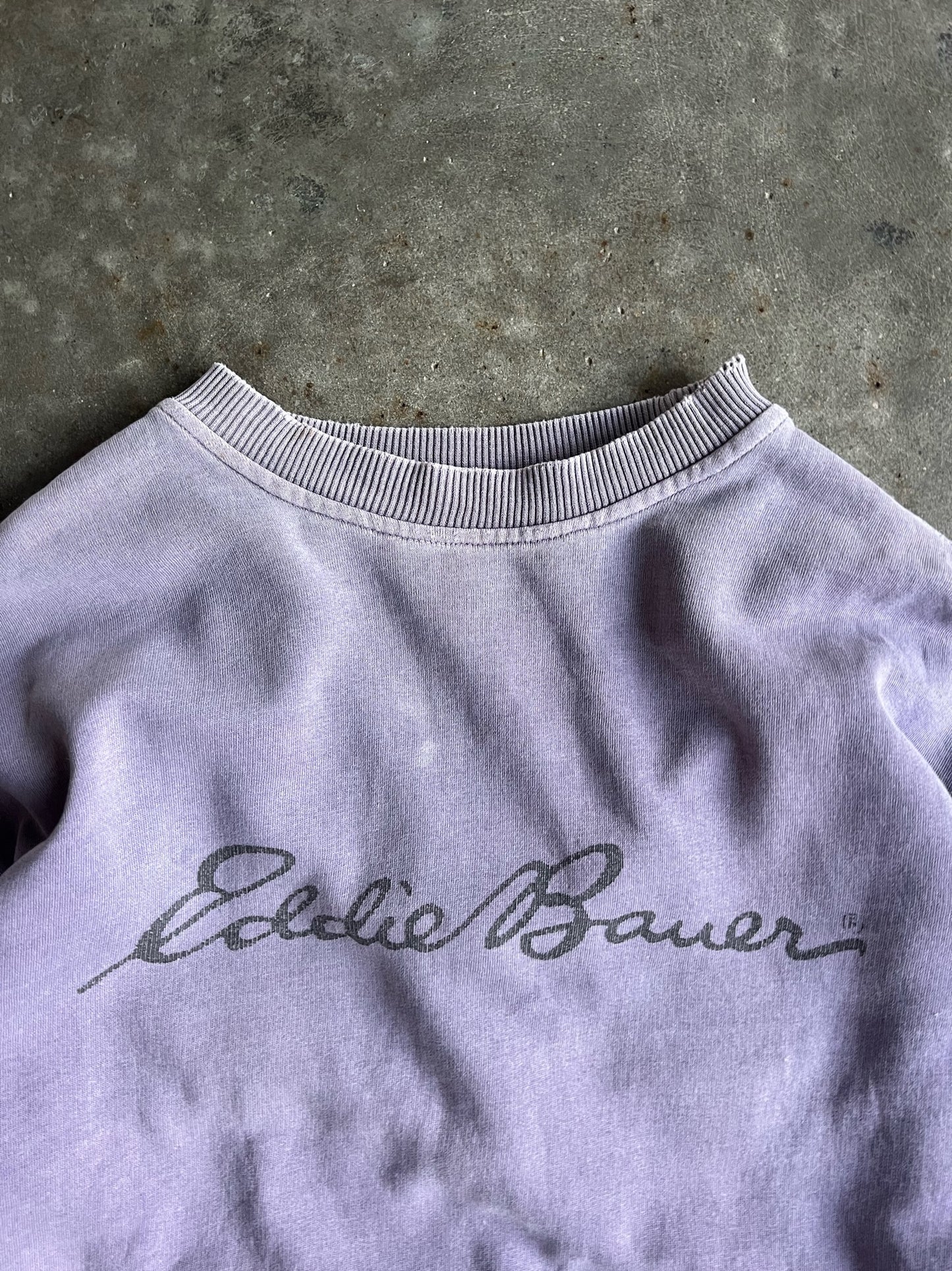 Vintage Purple Eddie Bauer Crew - S