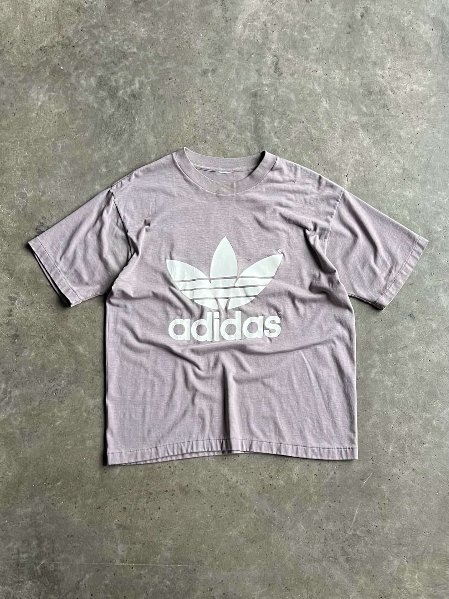 Vintage Dusty Lavender Adidas Shirt - L