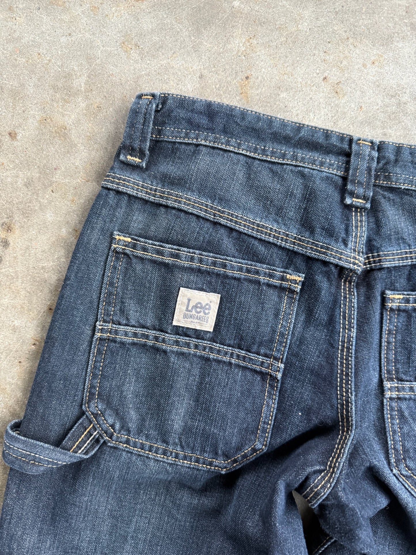 Vintage Lee’s Dark Wash Denim Pants - 28