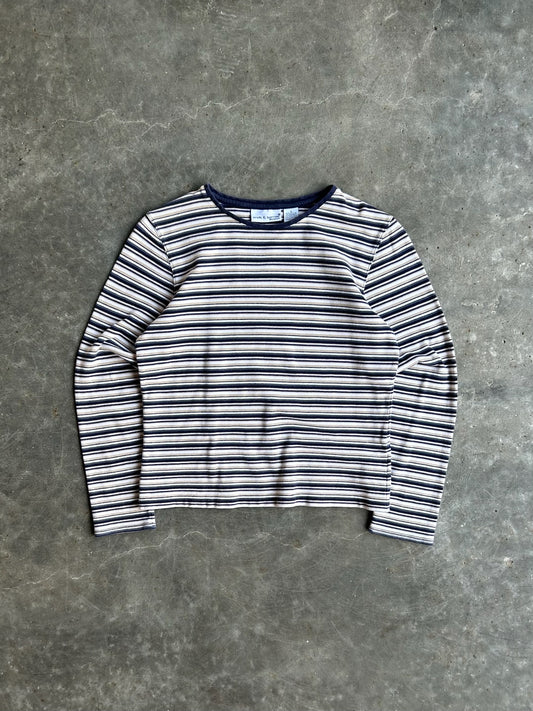 Vintage Croft & Barrow Striped Long Sleeve Tee - S