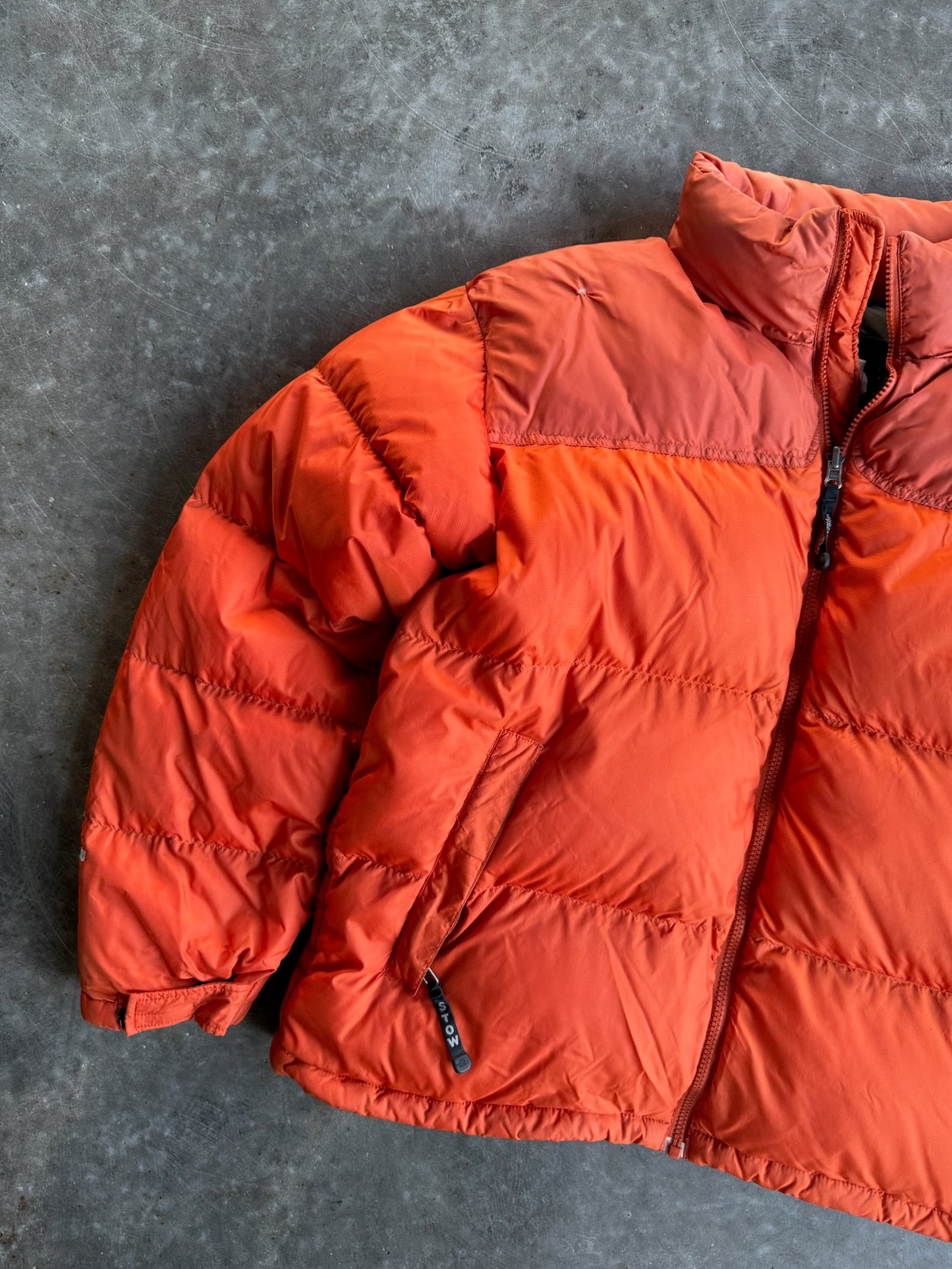 Vintage Orange North Face Puffer Jacket - L