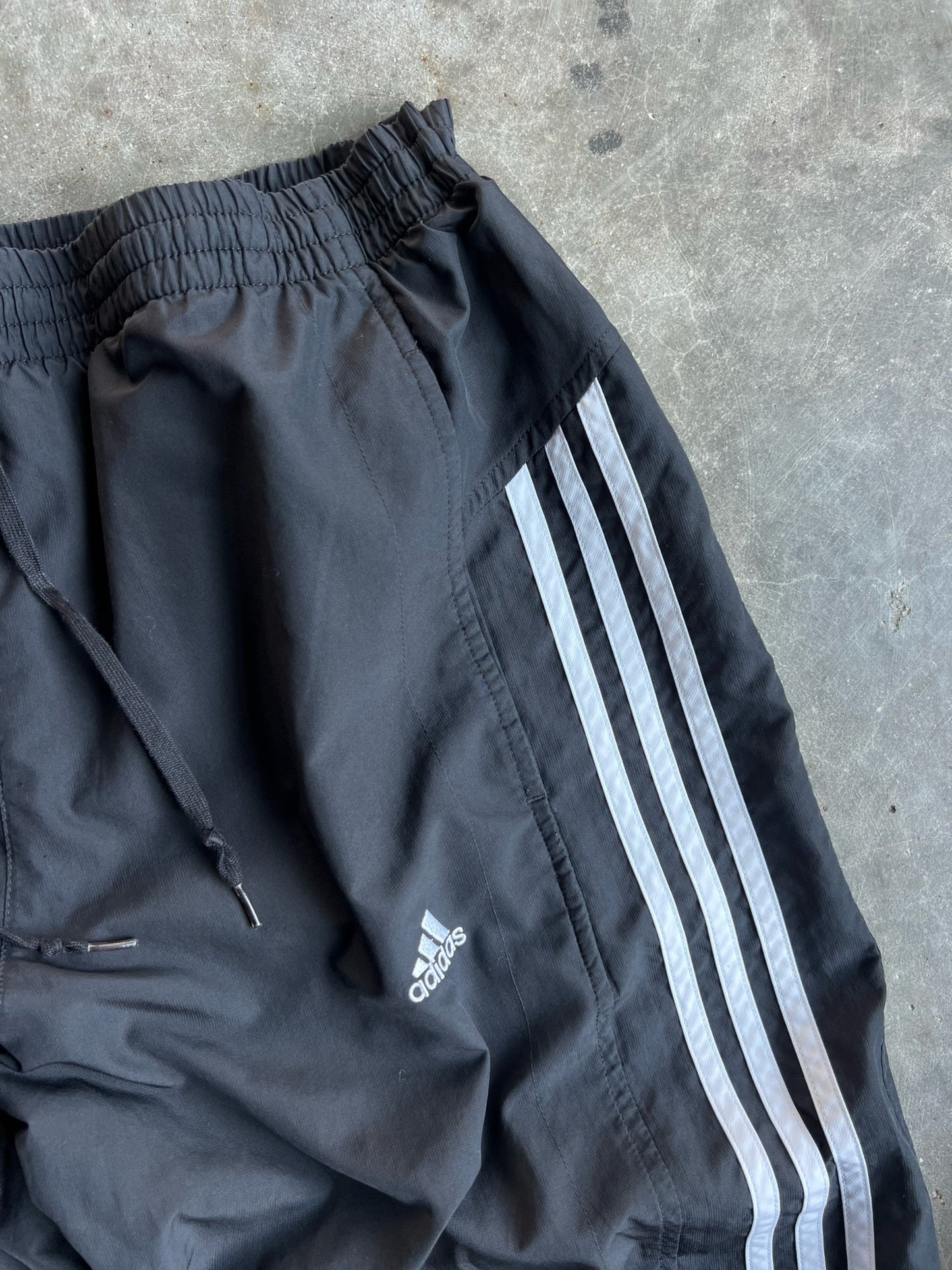 Black Adidas Track Pants - M