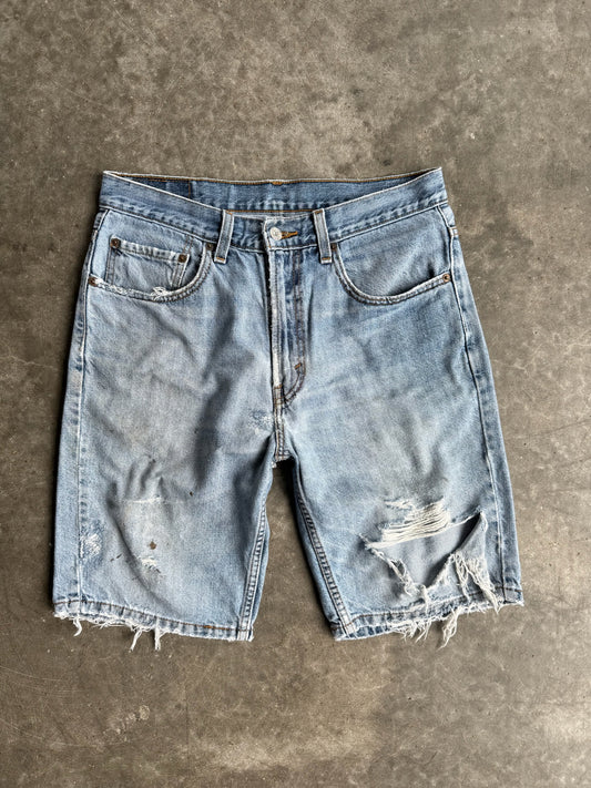 Vintage Red Tab Levi’s 505 Distressed Denim Shorts - 29