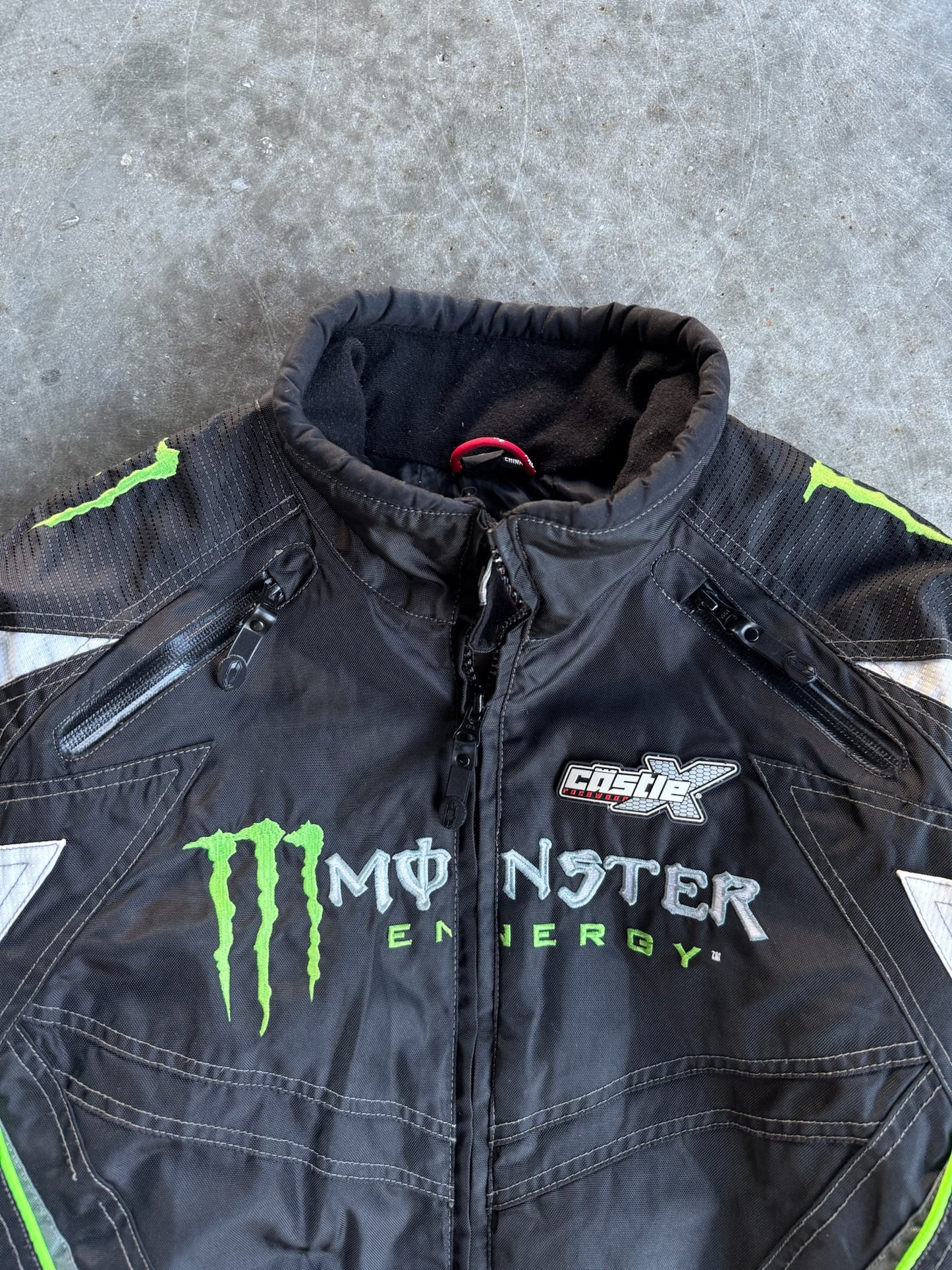 Vintage Monster Energy Racing Jacket - S