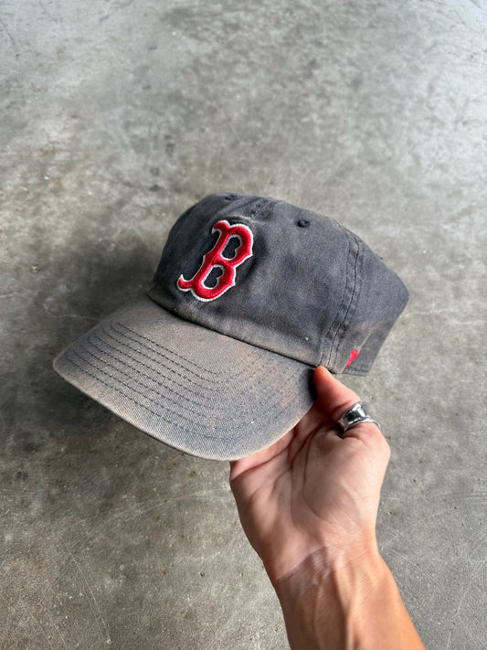 Vintage Distressed Boston Red Sox Adjustable Hat