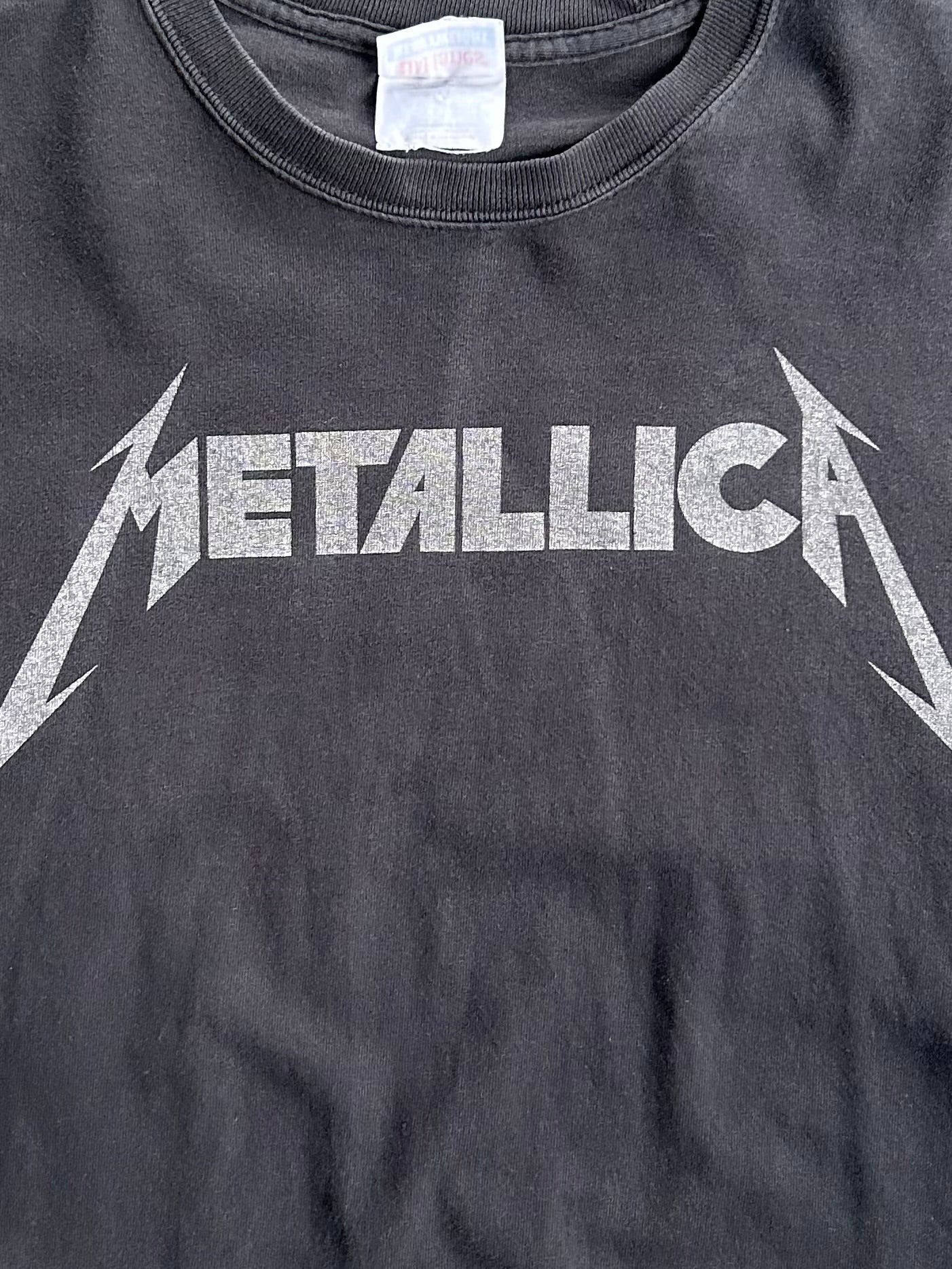 Vintage Black Metallica Tee - M