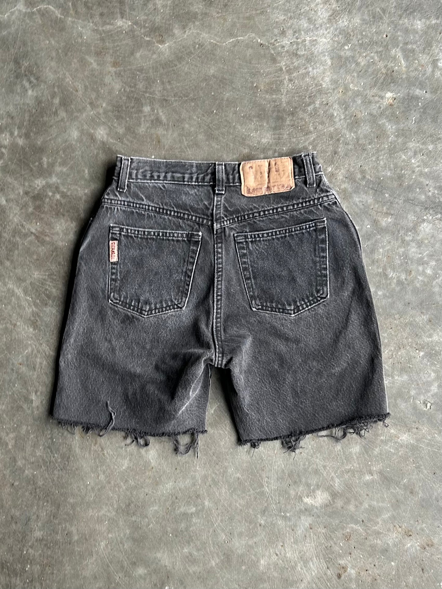 Vintage Gitano Distressed Denim Shorts - 25