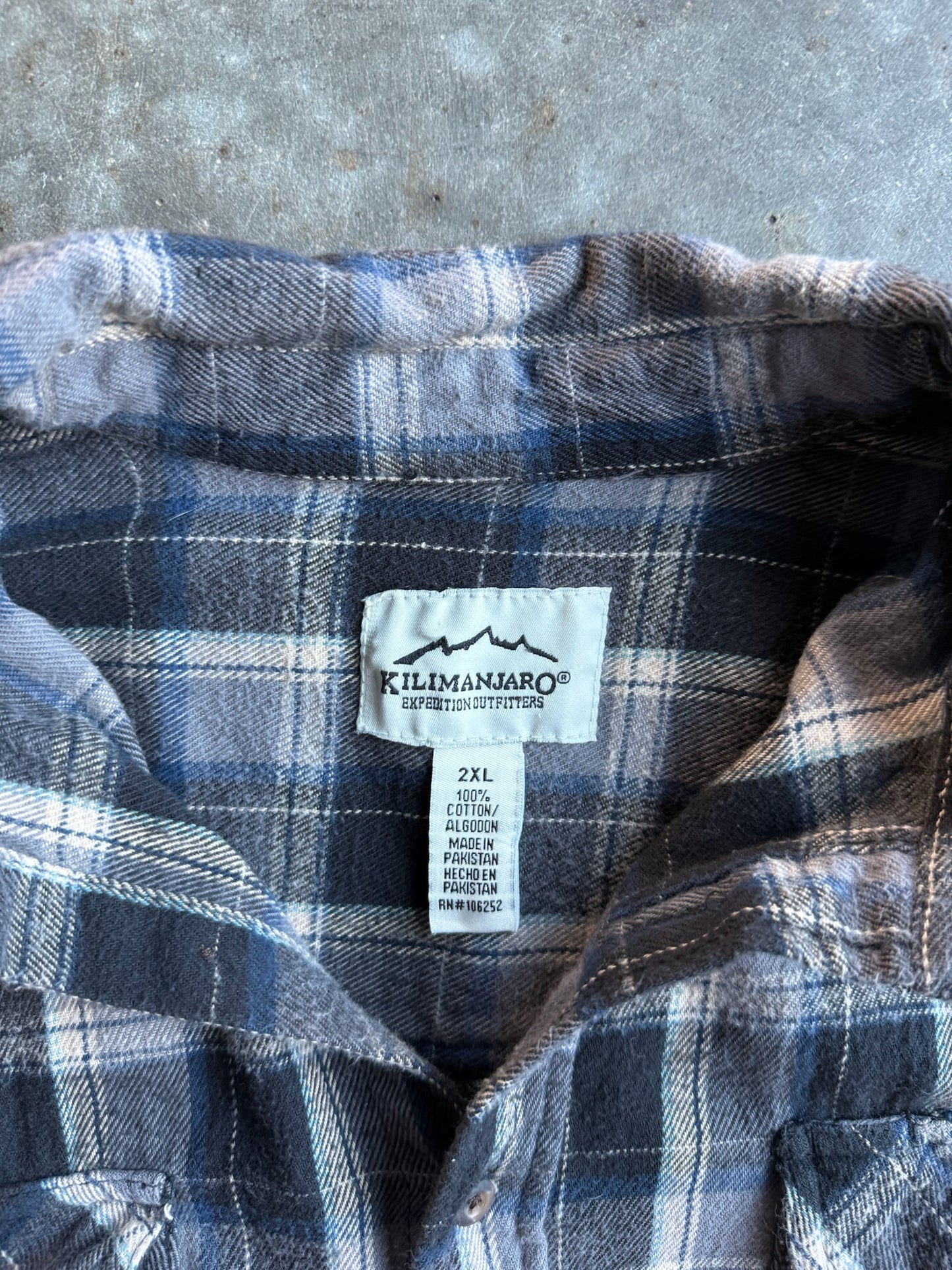 Vintage Kilimanjaro Expedition Outfitters Flannel - XXL