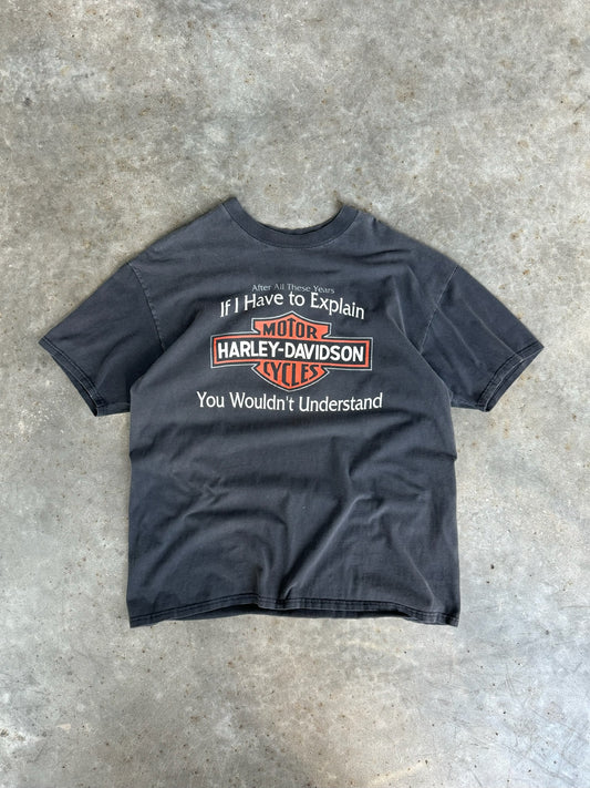 Vintage You Wouldn’t Understand Harley Davidson Shirt - XL