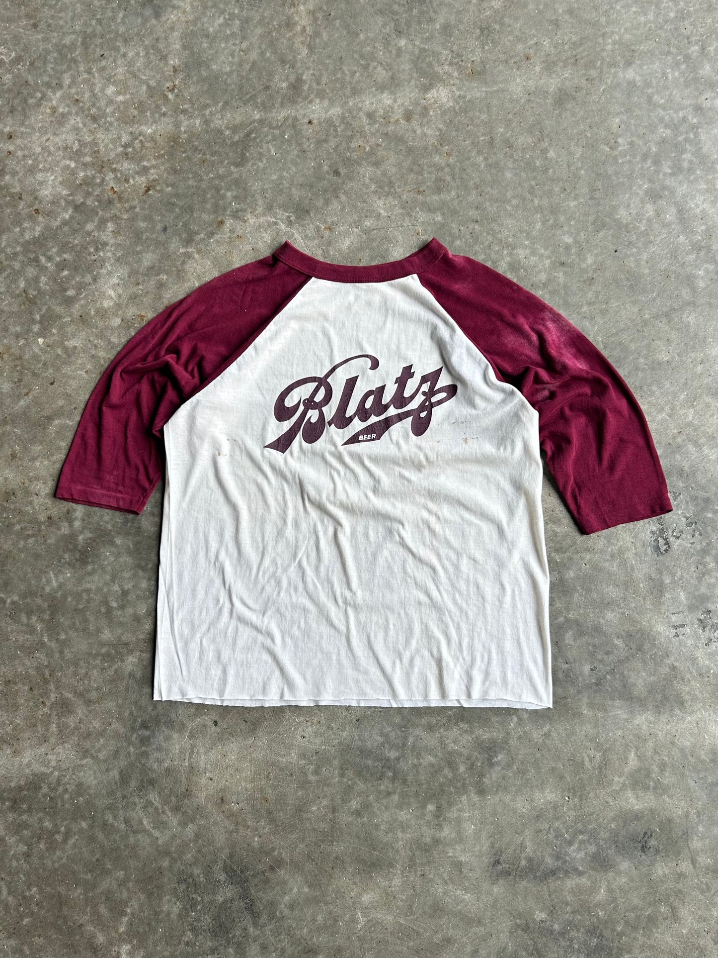 Vintage Blatz Beer Shirt - XL