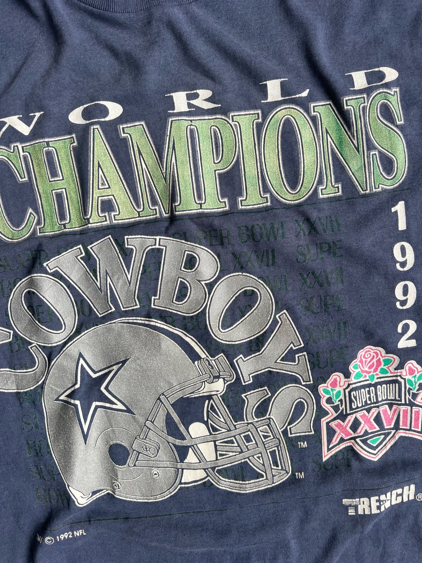 Vintage NFL Super Bowl Dallas Cowboys Shirt - L