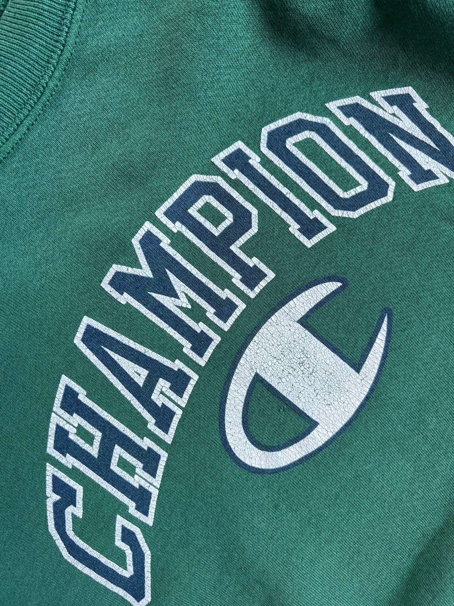 Vintage Green Champion Crew - XXL