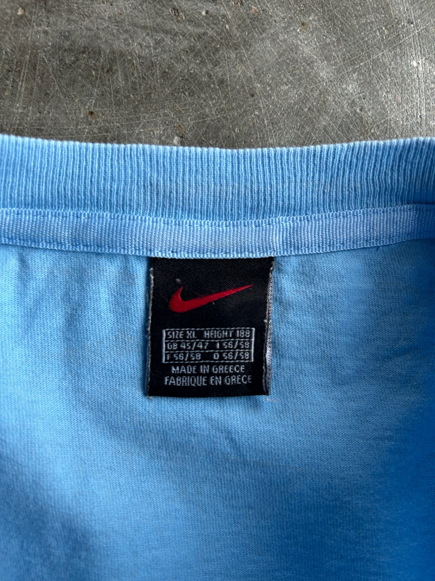 Vintage Baby Blue Nike Shirt - XL