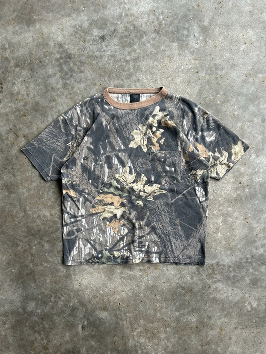 Vintage Camo Mossy Oak Tee - L