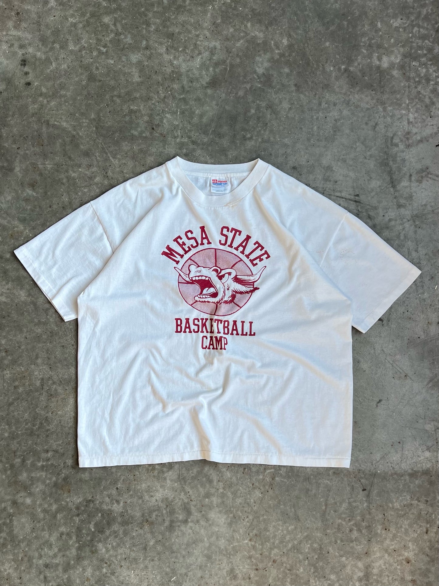 Vintage Mesa State Basketball Camp Shirt - XL