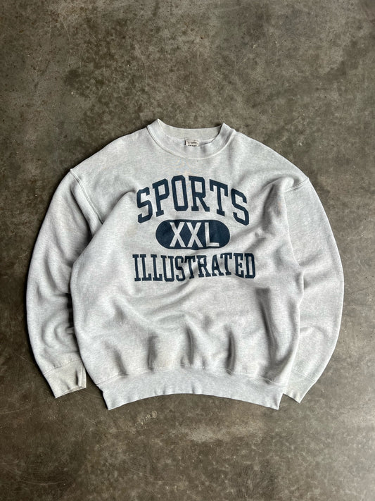 Vintage Grey Sports Illustrated Crew - XL