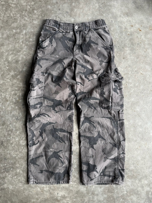 Vintage Camo Wrangler Cargo Pants - 26