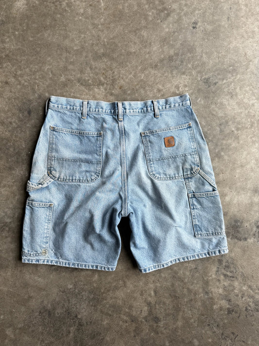 Vintage Carhartt Denim Carpenter Shorts - 35