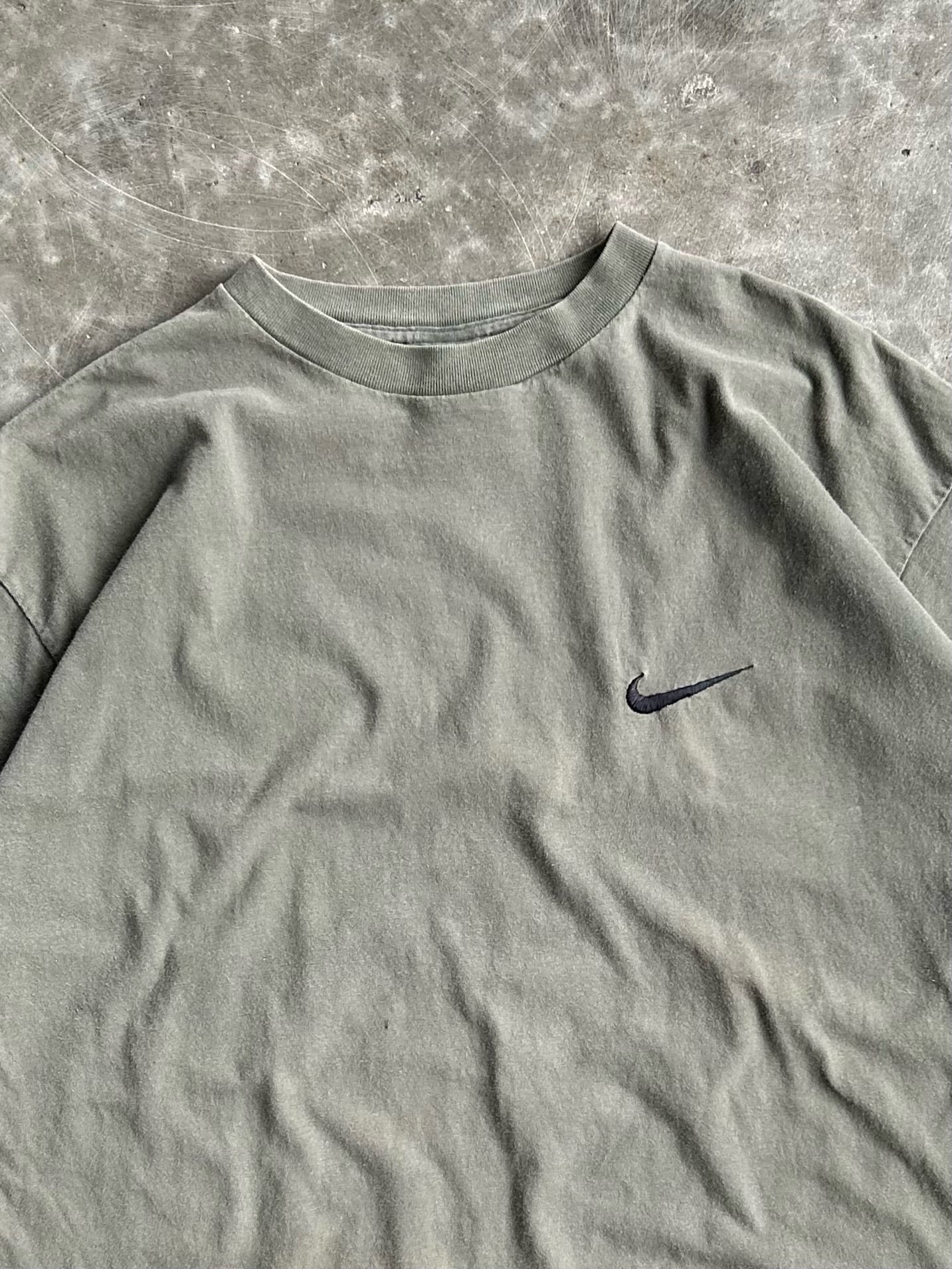 Vintage Olive Green Nike Shirt - XL