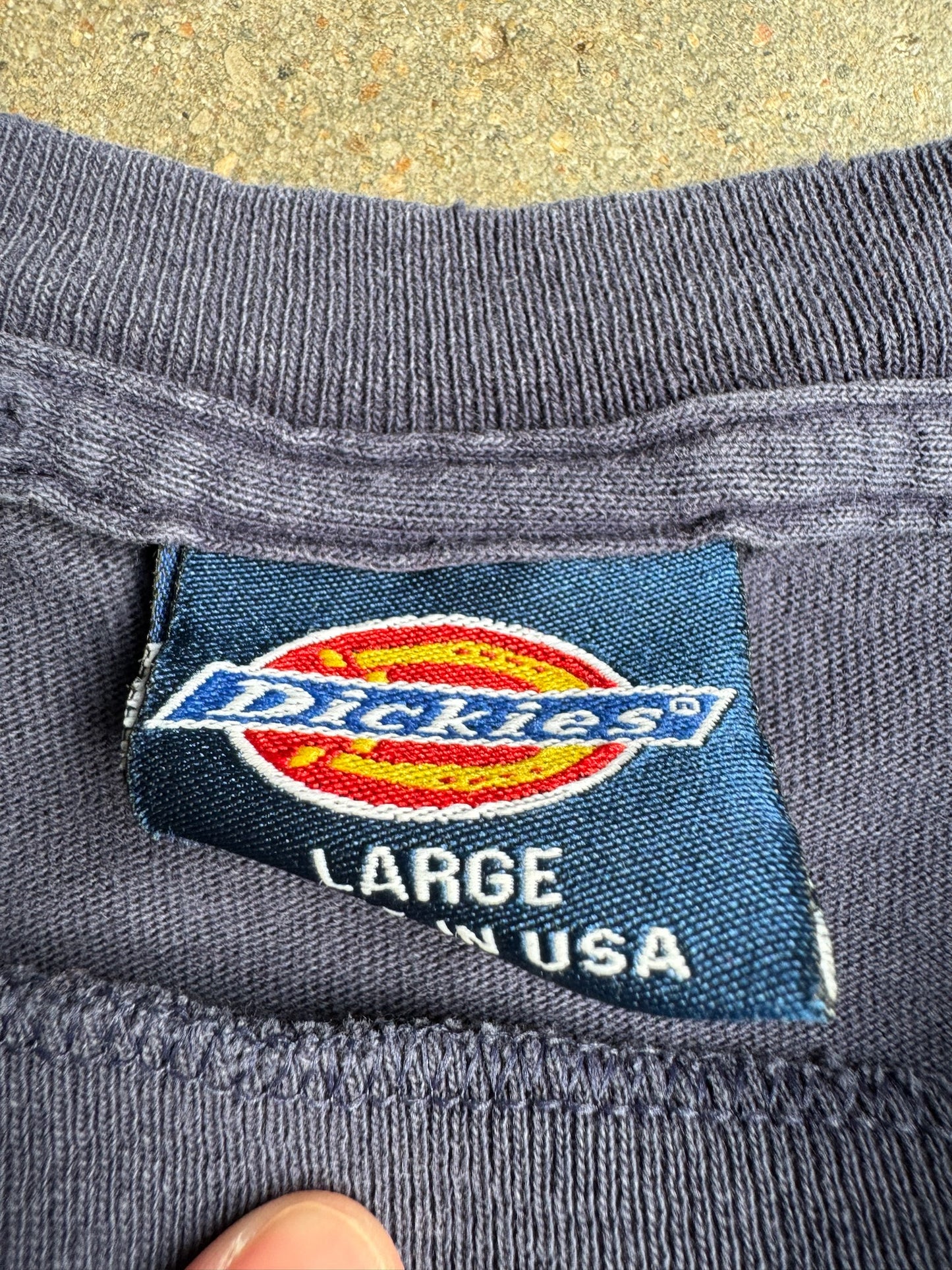 Vintage Blue Dickies Pocket Shirt - L